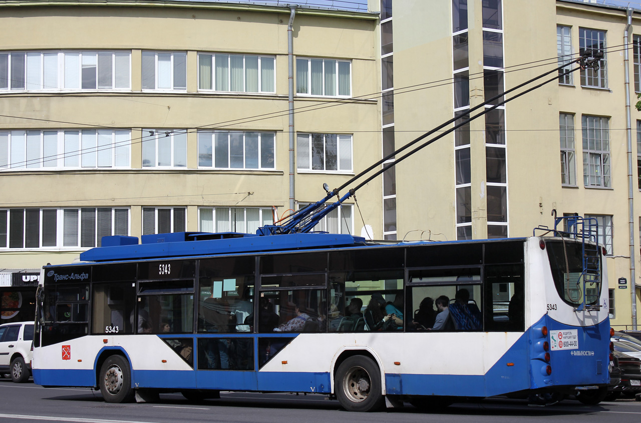 Санкт-Петербург, ВМЗ-5298.01 «Авангард» № 5343
