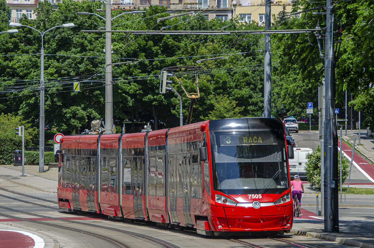 Братислава, Škoda 30T ForCity Plus № 7505