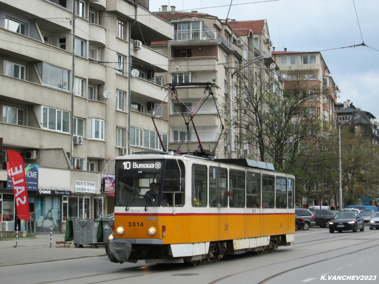 Sofia, Tatra T6A2B Nr 3014