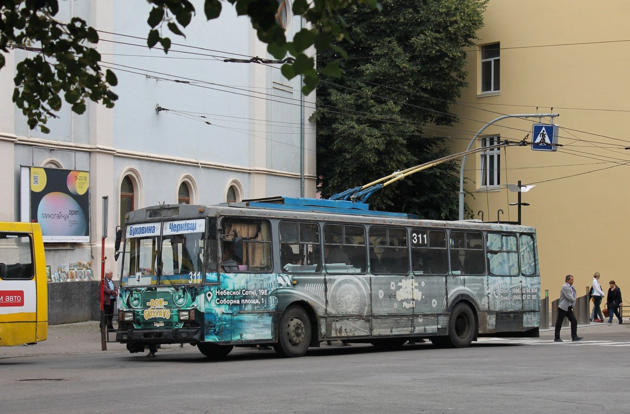 Черновцы, Škoda 14Tr11/6 № 311