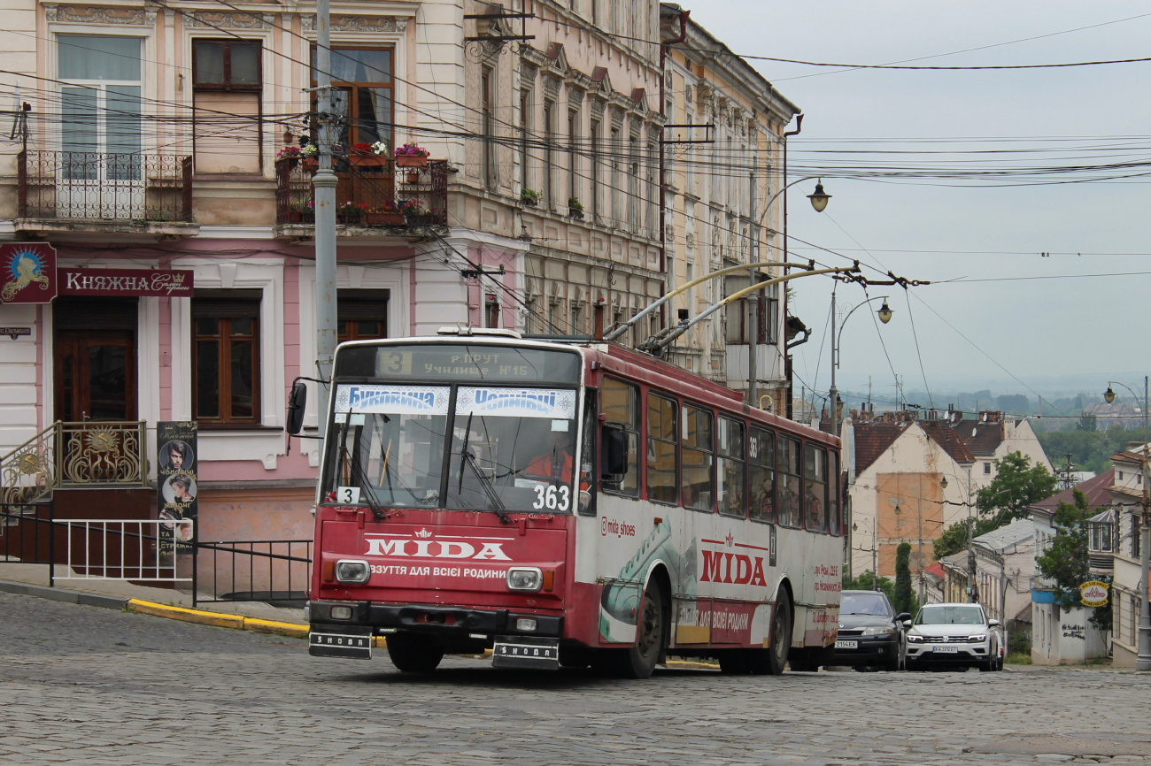 Черновцы, Škoda 14TrM № 363