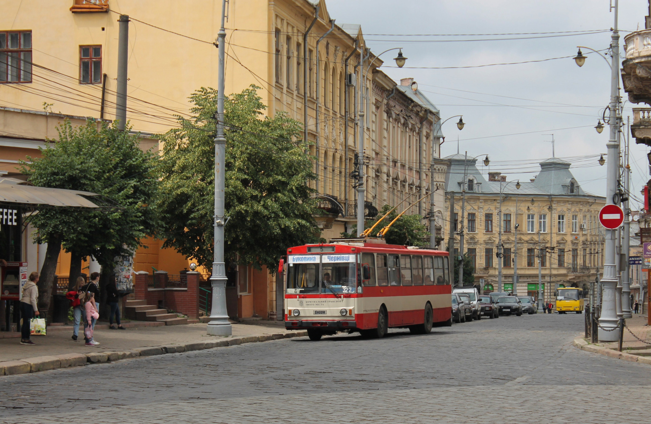 ჩერნივცი, Škoda 14Tr89/6 № 322