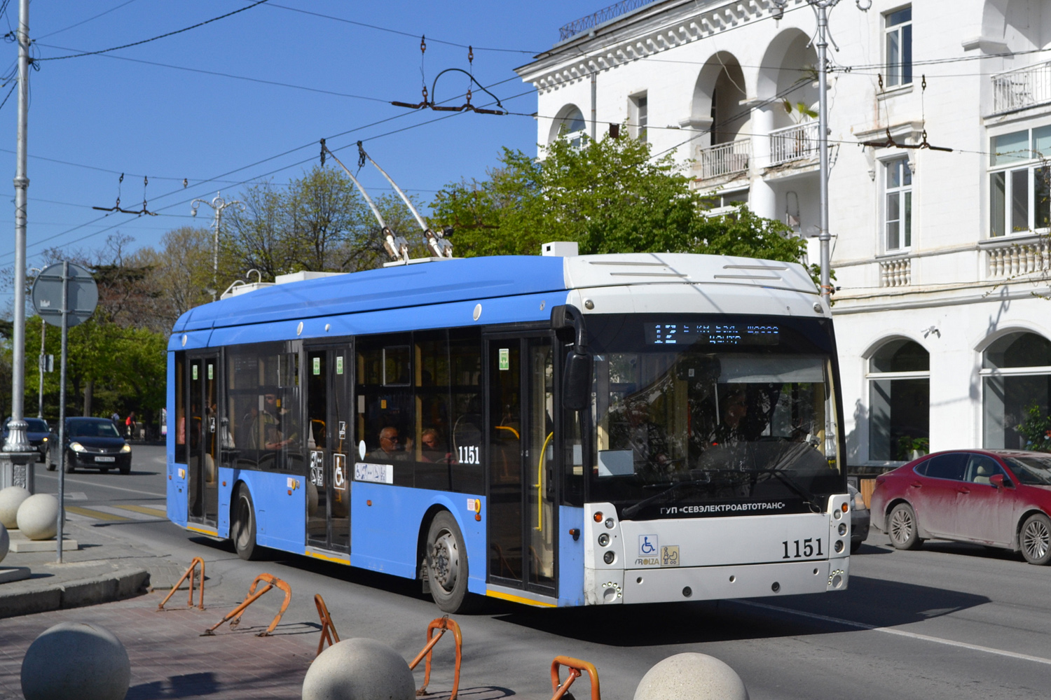 Севастополь, Тролза-5265.02 «Мегаполис» № 1151