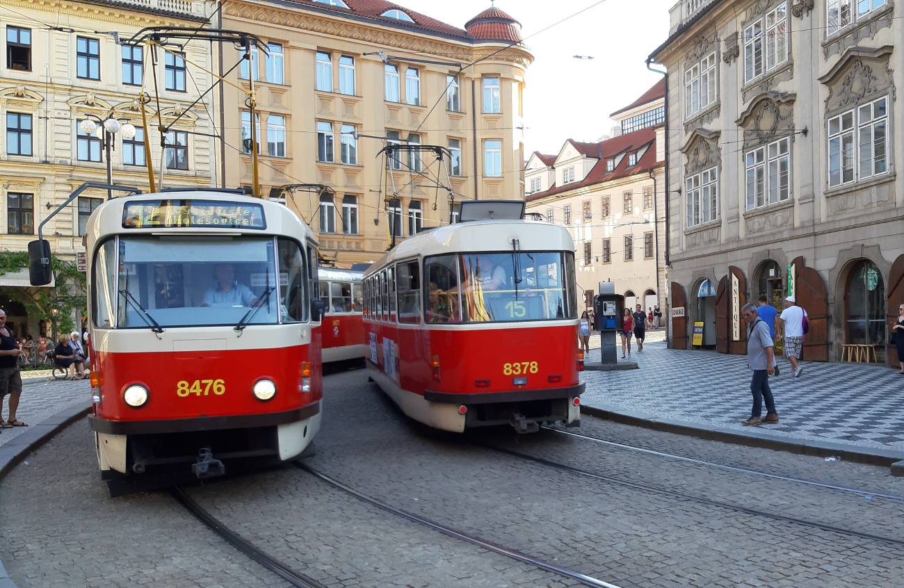 Прага, Tatra T3R.P № 8476; Прага, Tatra T3R.P № 8378