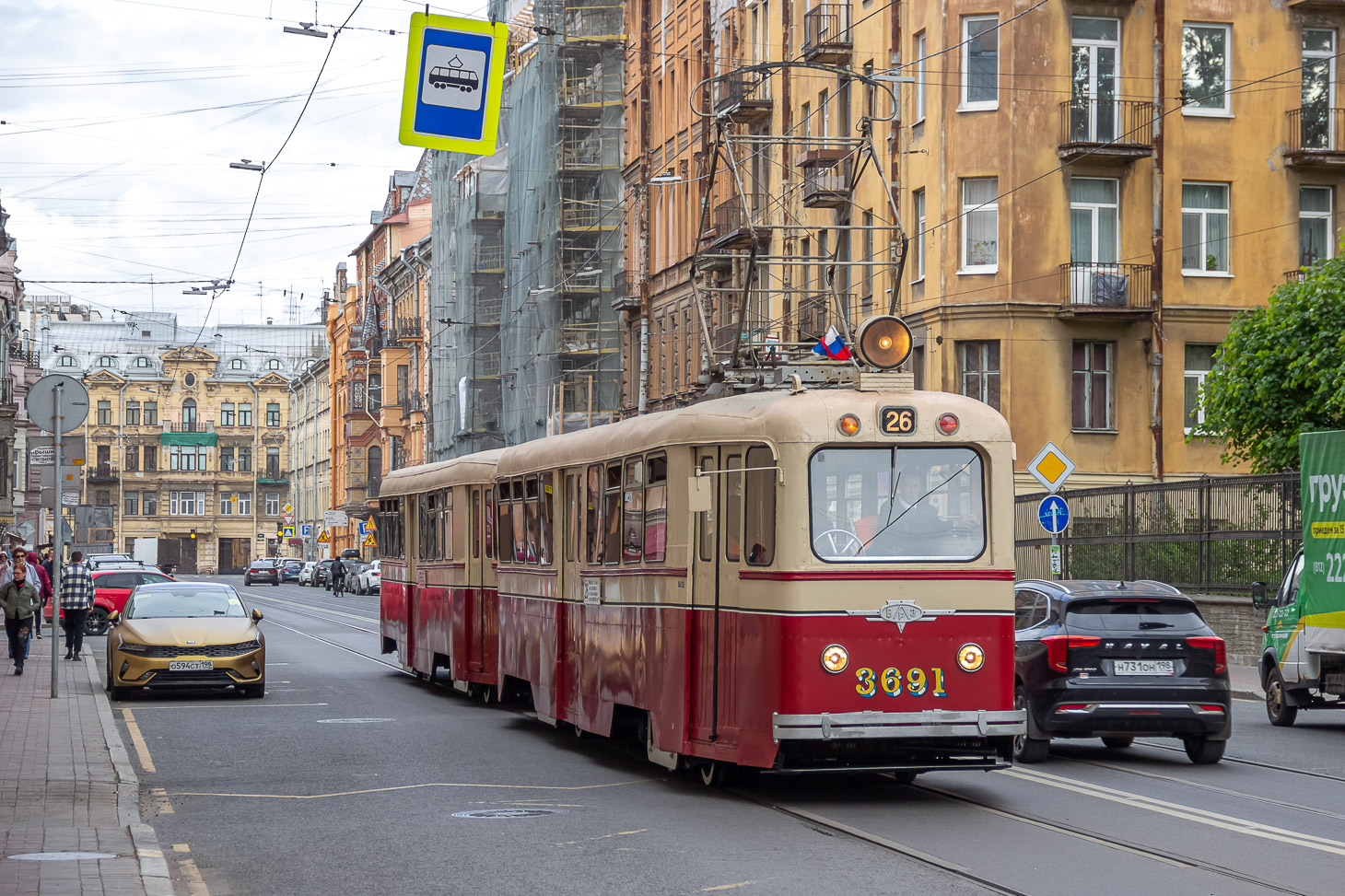 სანქტ-პეტერბურგი, LM-49 № 3691; სანქტ-პეტერბურგი — Kupchinskaya Spring 2023 Festival — 03.06.2023