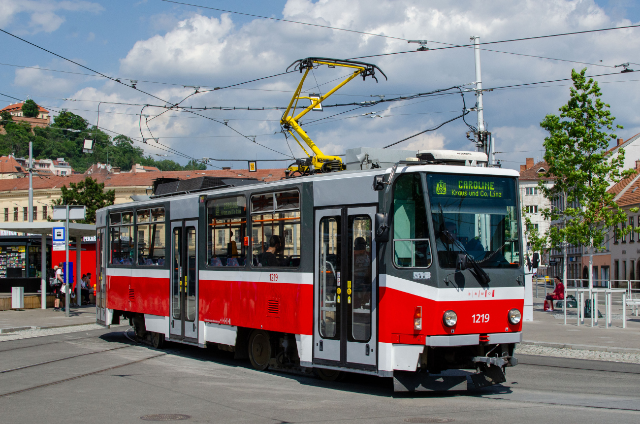 Brno, Tatra T6A5 № 1219; Brno — Transport nostalgia 2023 and farewell to Škoda 14Tr and 15Tr trolleybuses