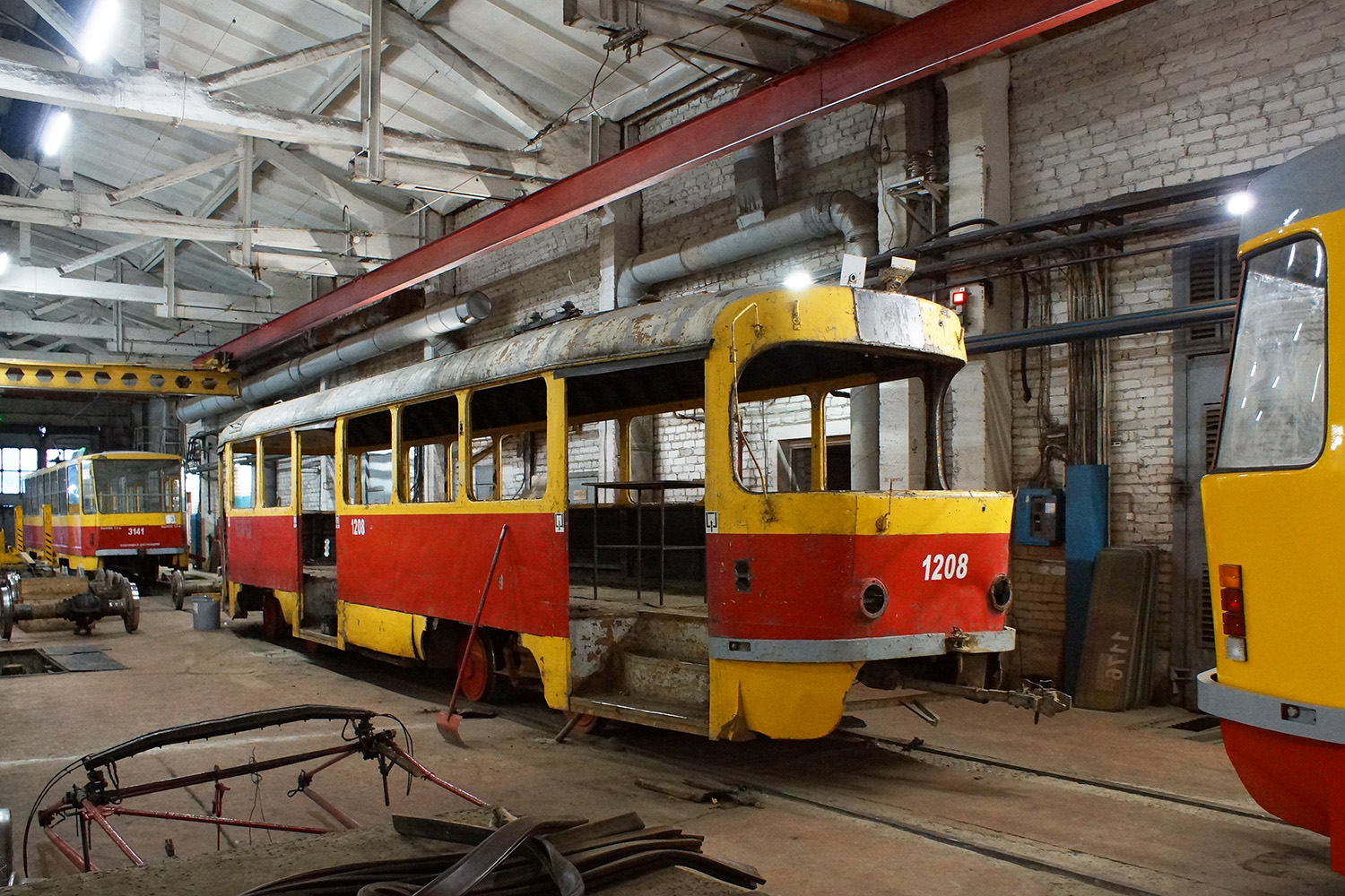 Барнаул, Tatra T3SU КВР Барнаул № 1208