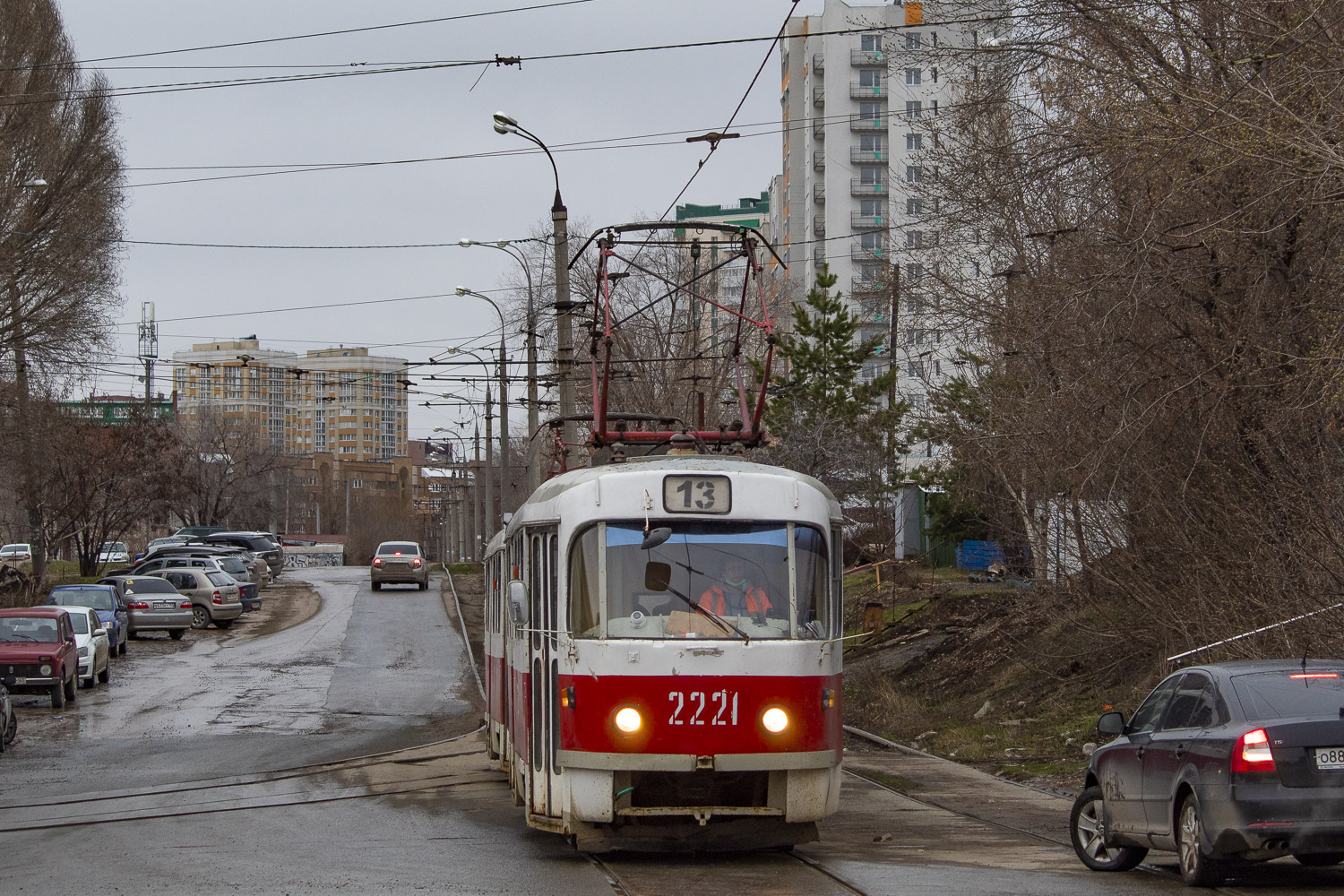 Самара, Tatra T3E № 2221