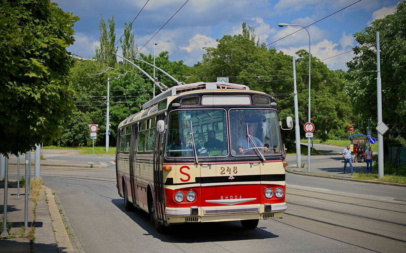 Брно, Škoda T11/0 № 248; Брно — Транспортная ностальгия 2023 года и прощание с троллейбусами Шкода 14Тр и 15Тр
