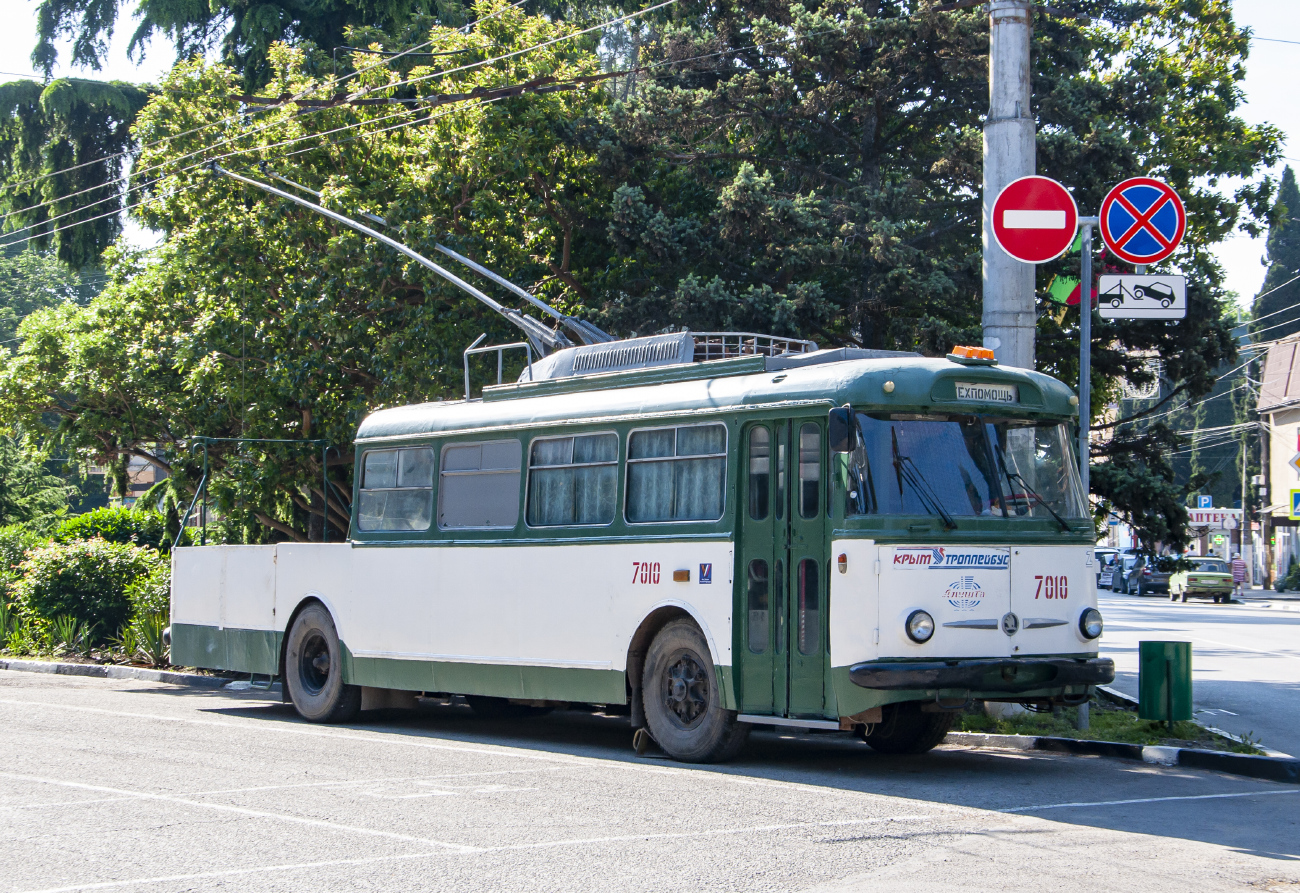 Крымский троллейбус, Škoda 9Tr12 № 7010