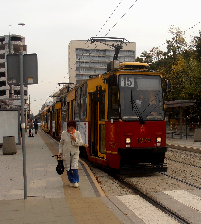 Варшава, Konstal 105Na № 1370