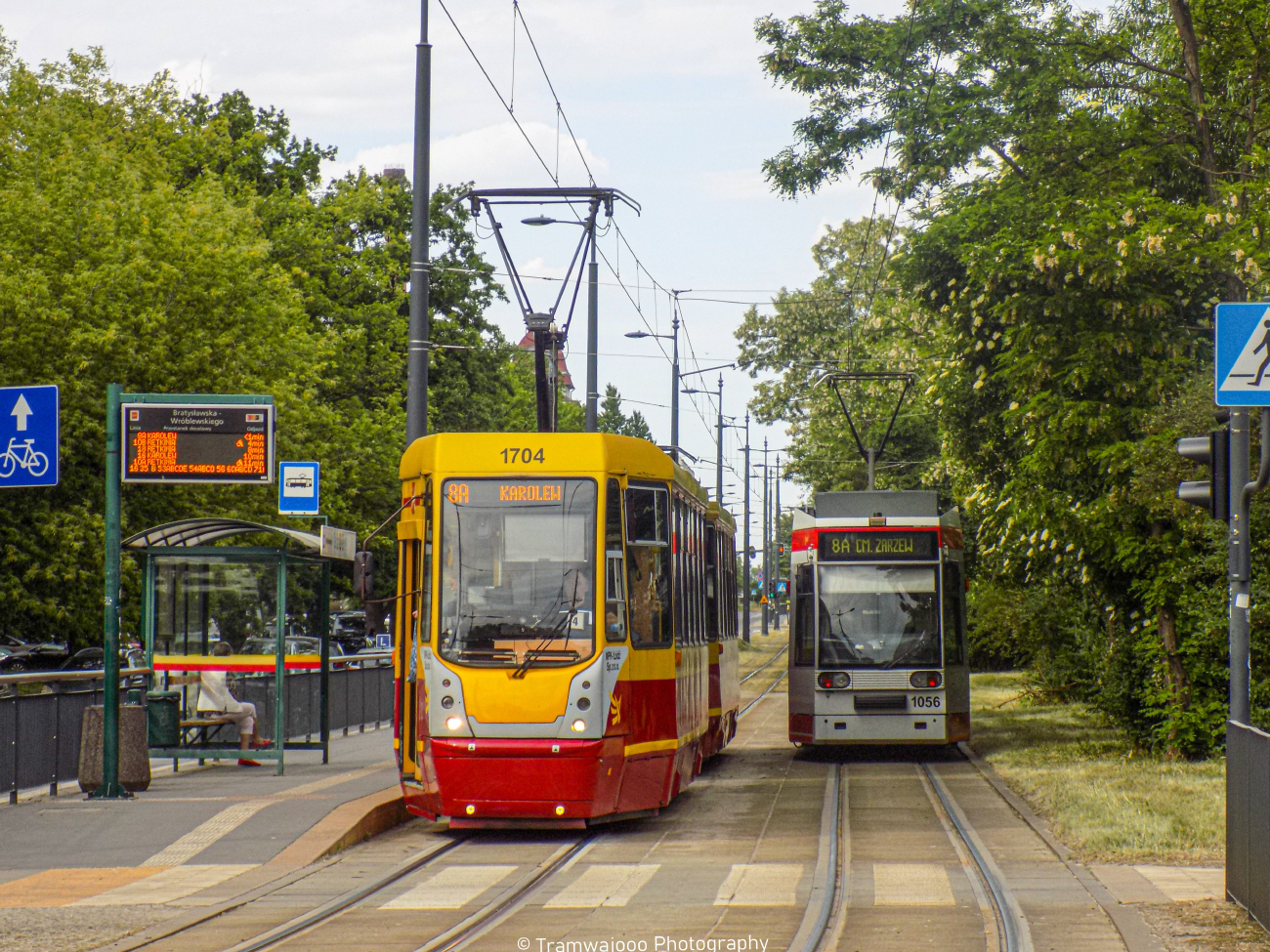 Лодзь, Konstal 805NaND № 1704