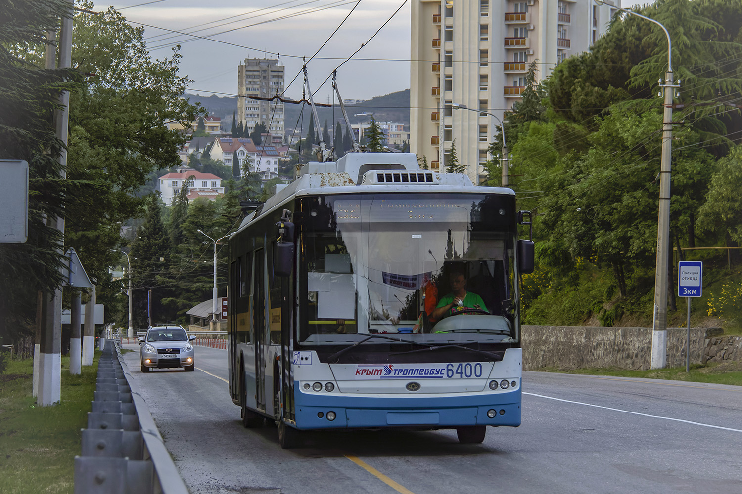 Крымский троллейбус, Богдан Т70115 № 6400