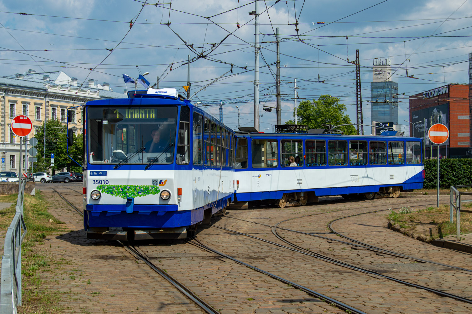 Рига, Tatra T3MR (T6B5-R) № 35010