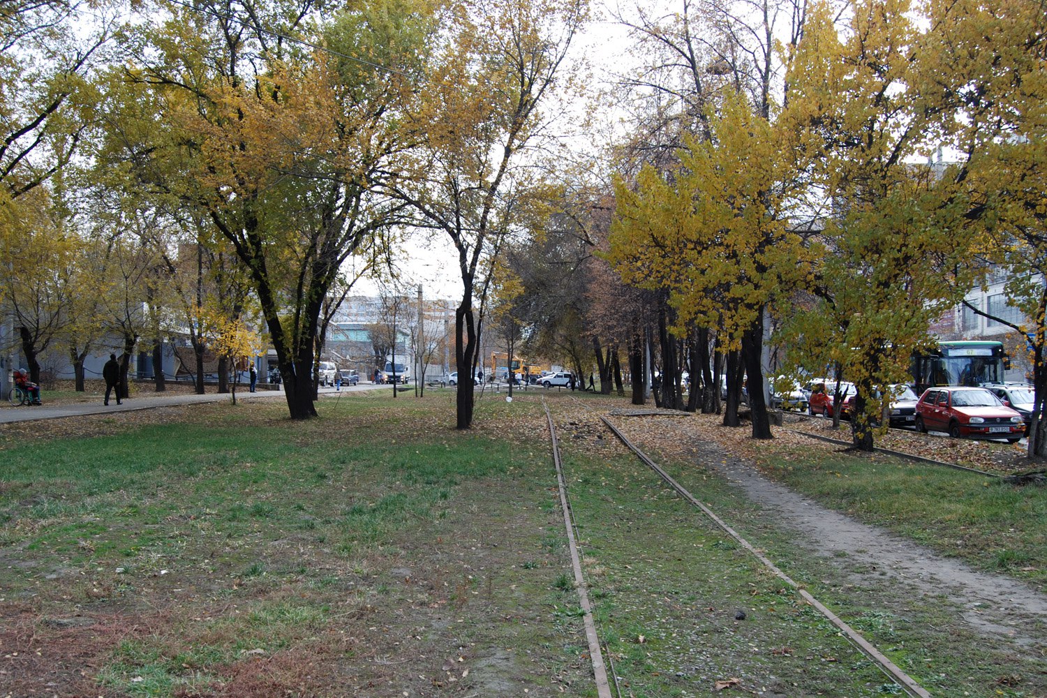 阿拉木圖 — Liquidated tram lines