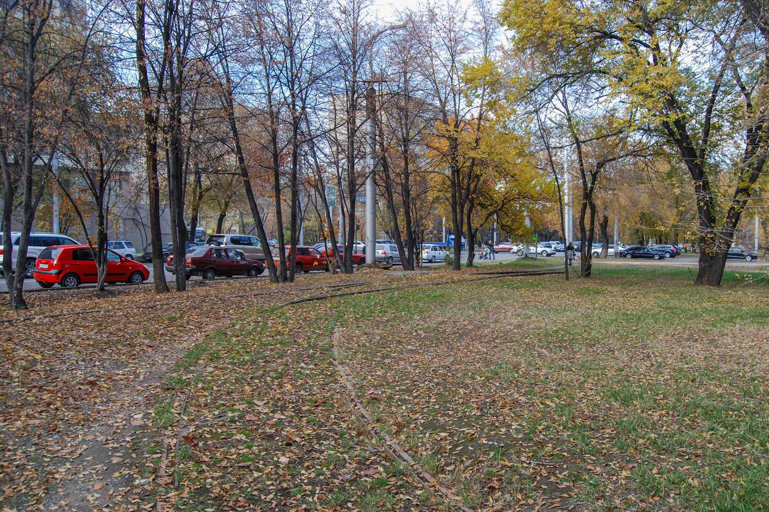Almaty — Liquidated tram lines