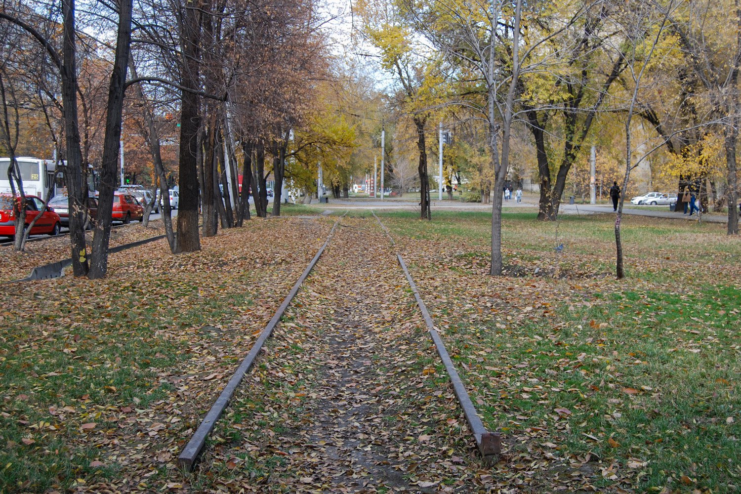 Almaty — Liquidated tram lines