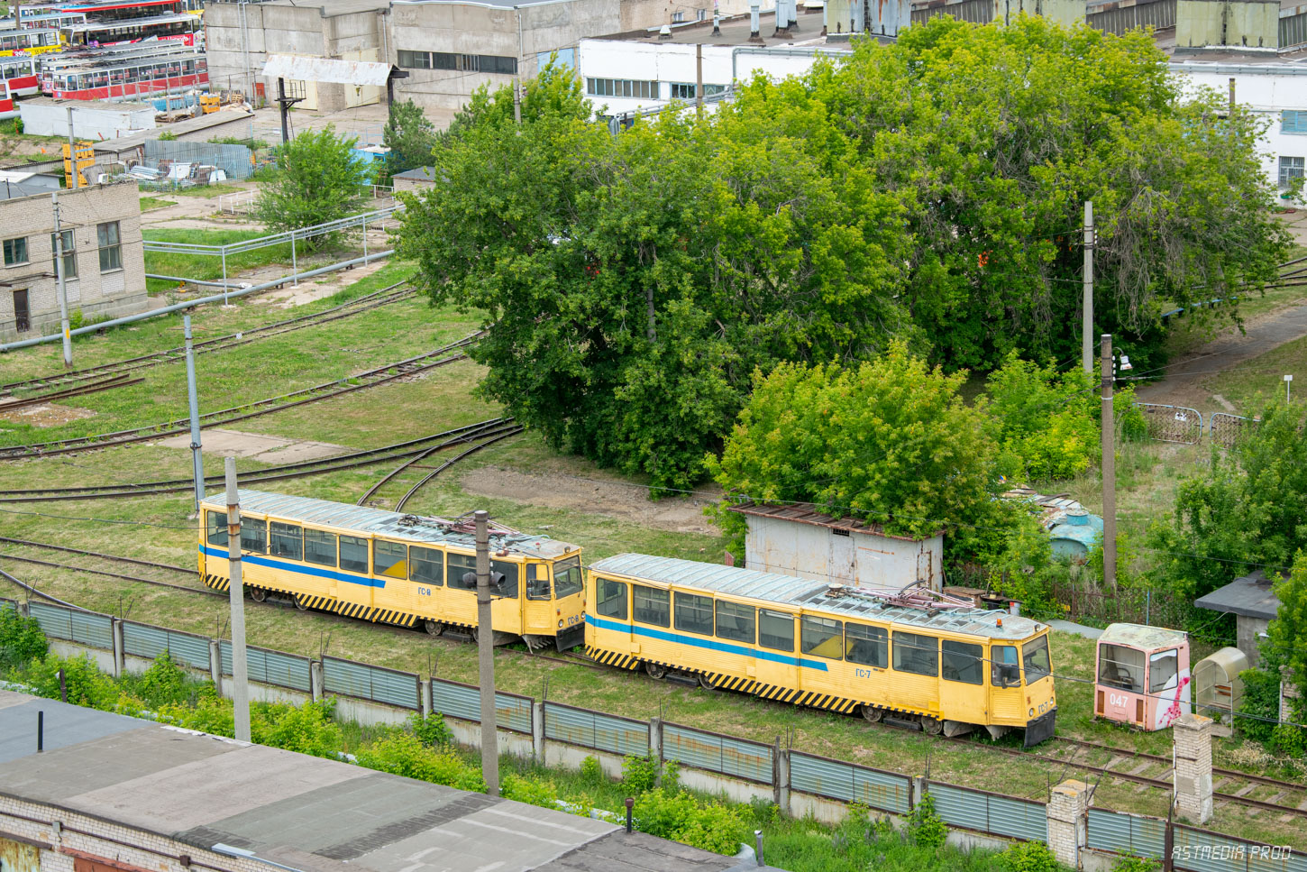 Naberezhnye Chelny, VTK-24 č. ГС-7; Naberezhnye Chelny — The territory of depot
