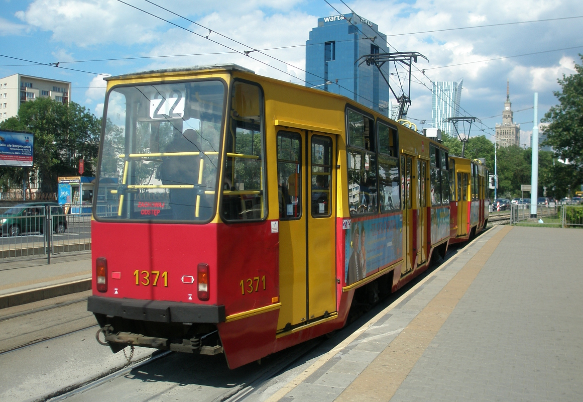 Варшава, Konstal 105Na № 1371