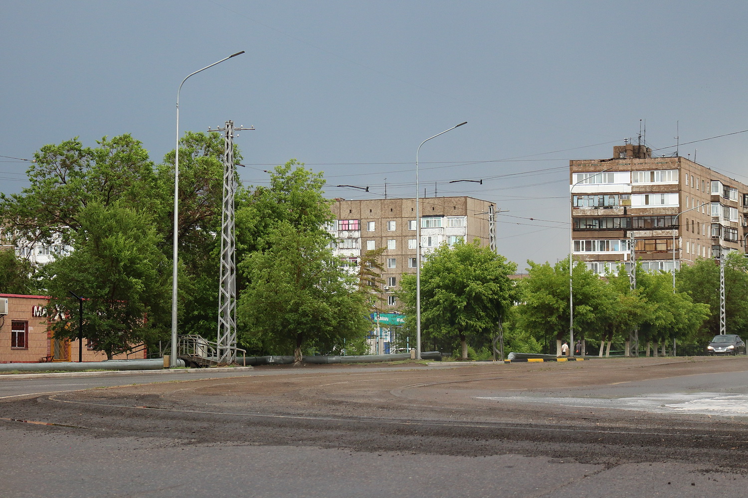 Темиртау — Трамвайные линии и инфраструктура