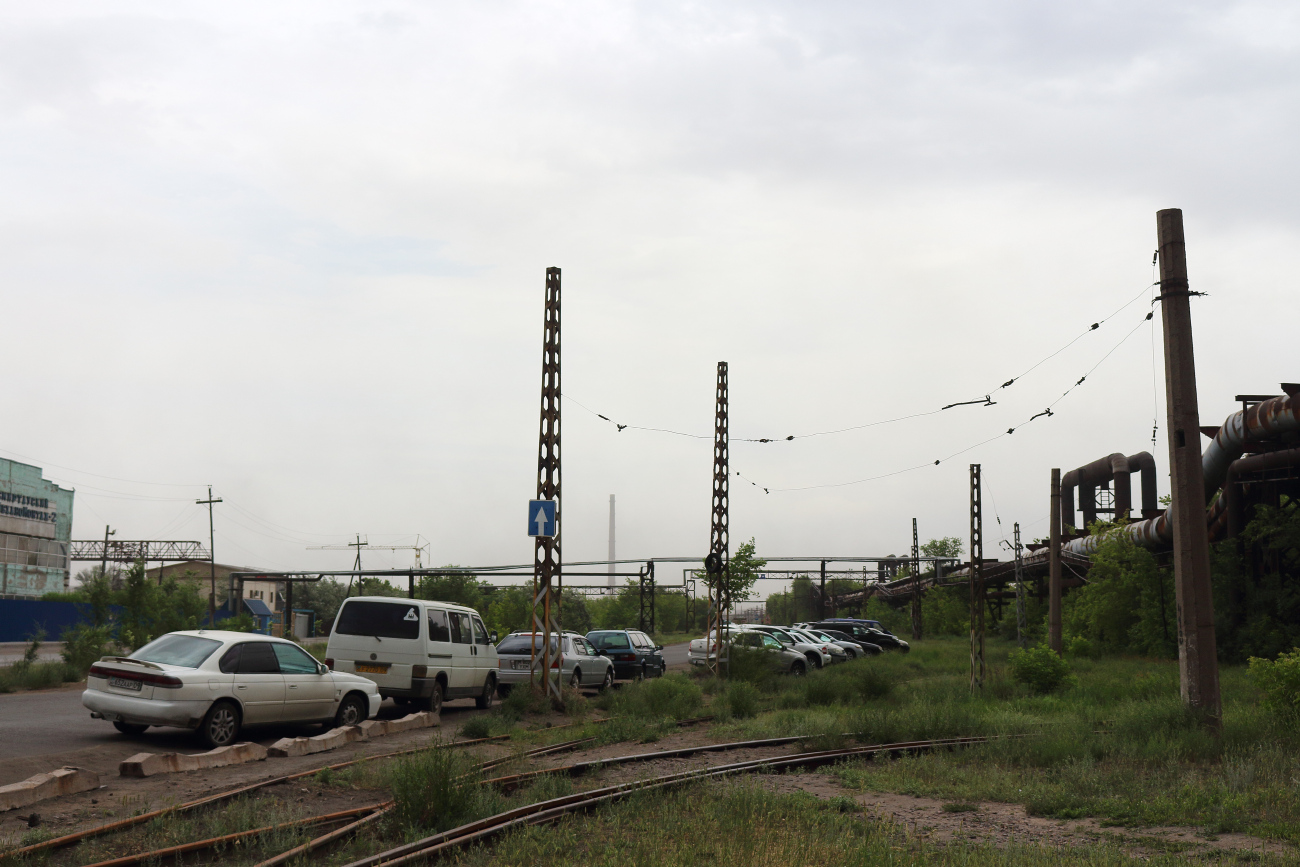 Темиртау — Трамвайные линии и инфраструктура