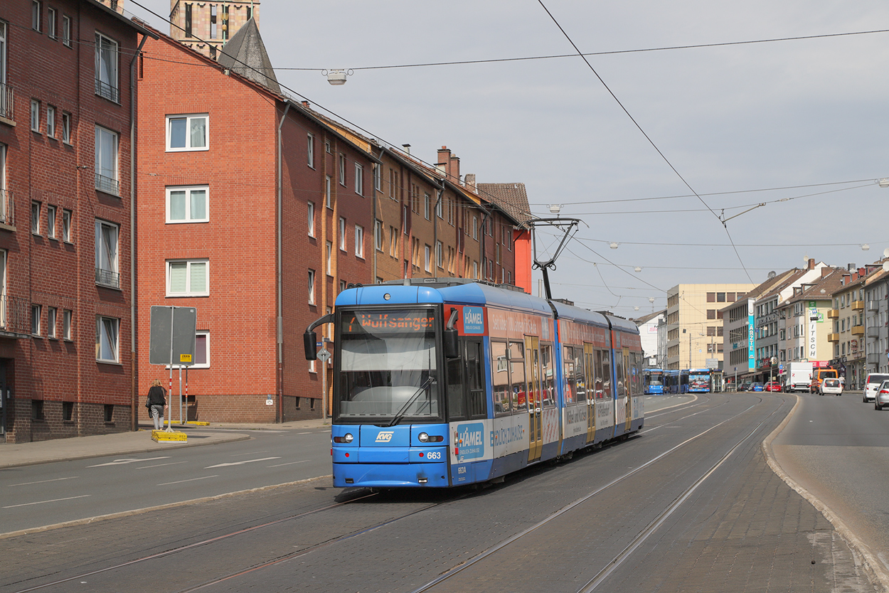 Кассель, Bombardier Flexity Classic № 663