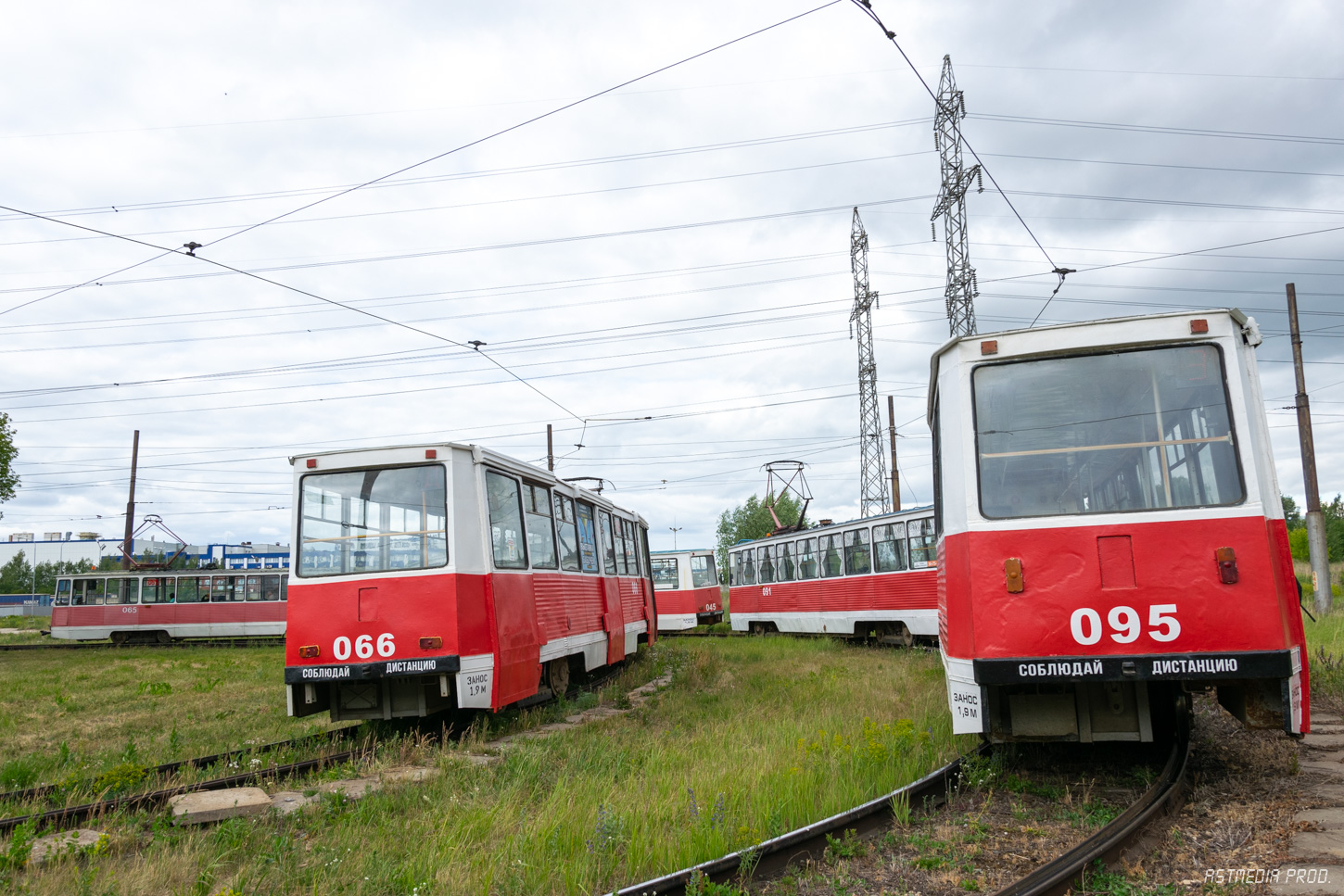 Набярэжныя Чалны, 71-605 (КТМ-5М3) № 066; Набярэжныя Чалны, 71-605 (КТМ-5М3) № 095