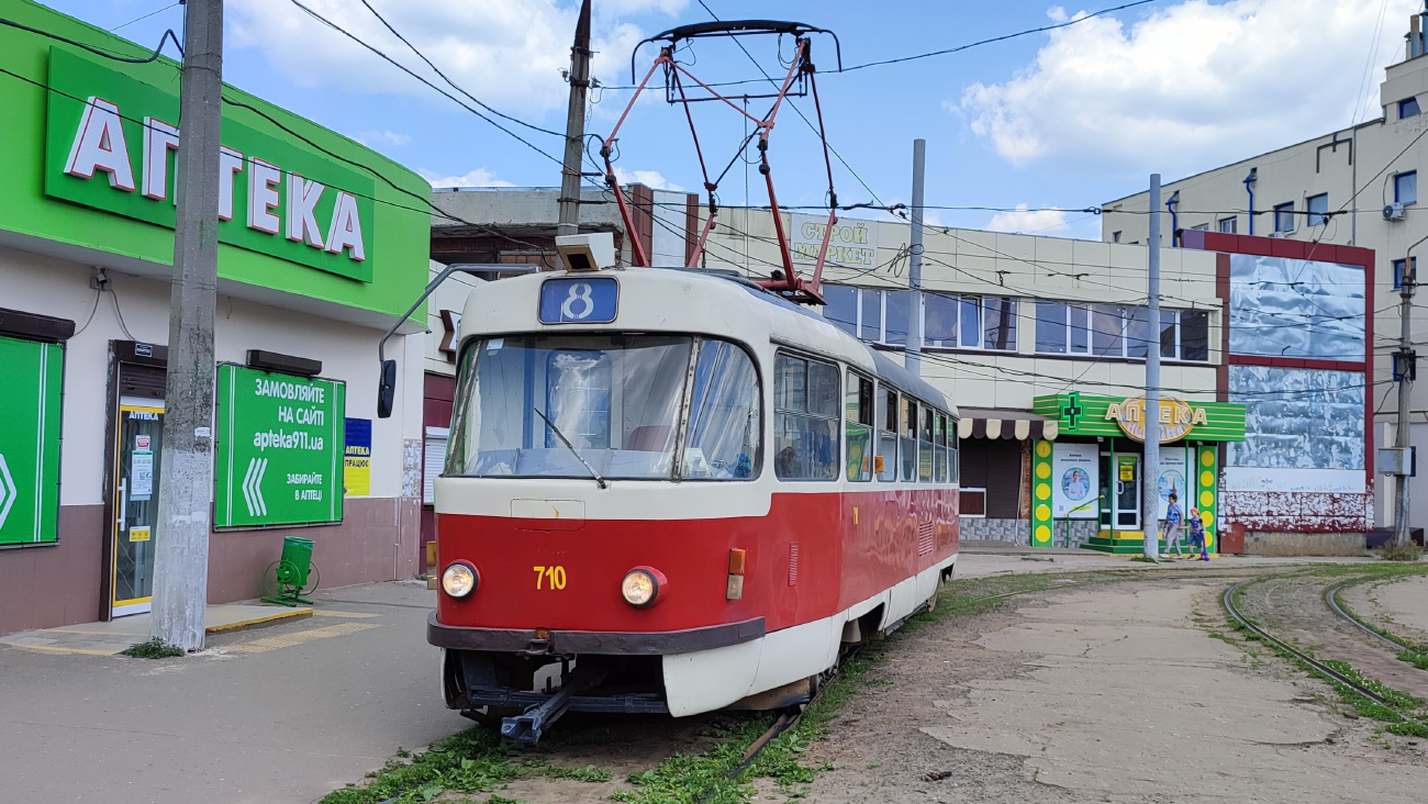 Harkova, Tatra T3SU # 710