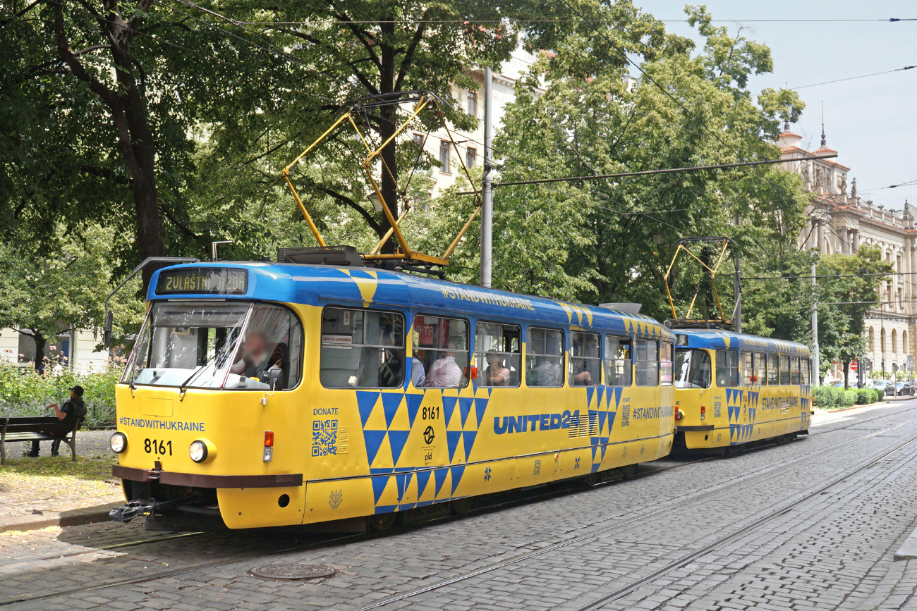 Прага, Tatra T3R.PV № 8161