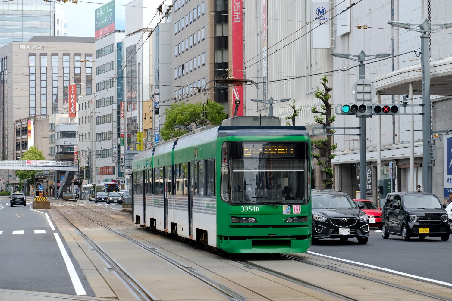 Хиросима, Green Liner Hiroshima series 3950 № 3954