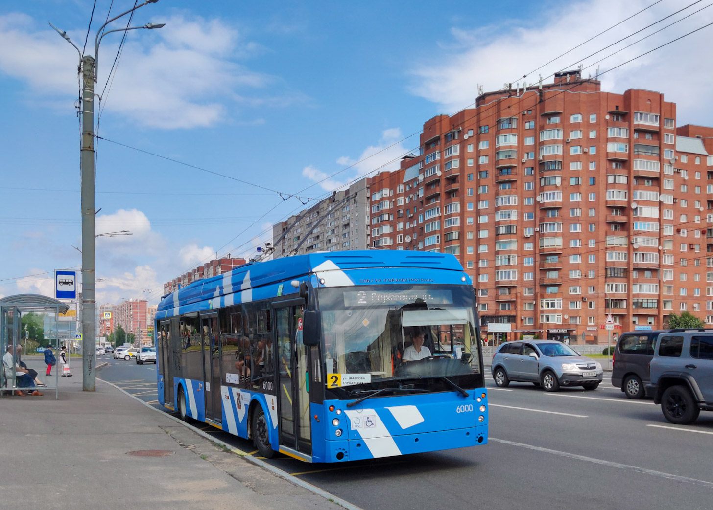 Санкт-Петербург, Тролза-5265.02 «Мегаполис» № 6000
