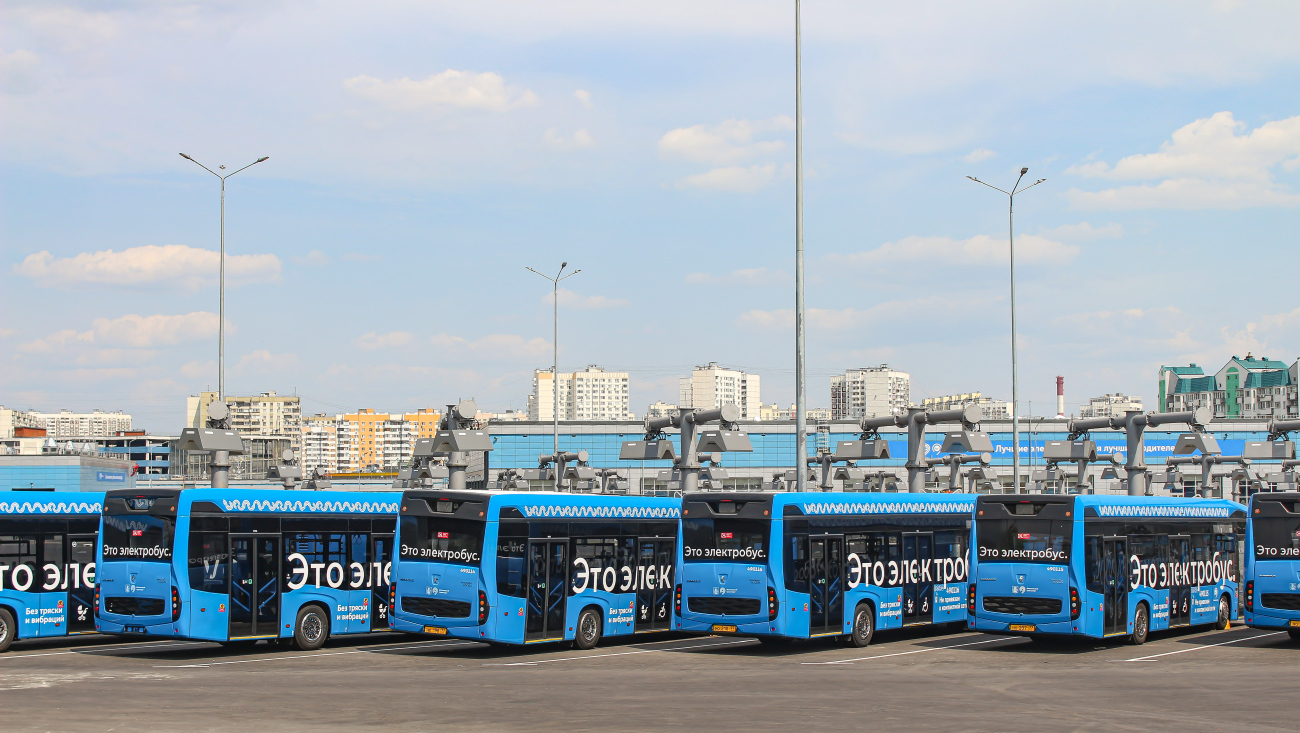 Москва, КАМАЗ-6282 № 490113; Москва — Строительство электробусного (троллейбусного) парка в районе Митино