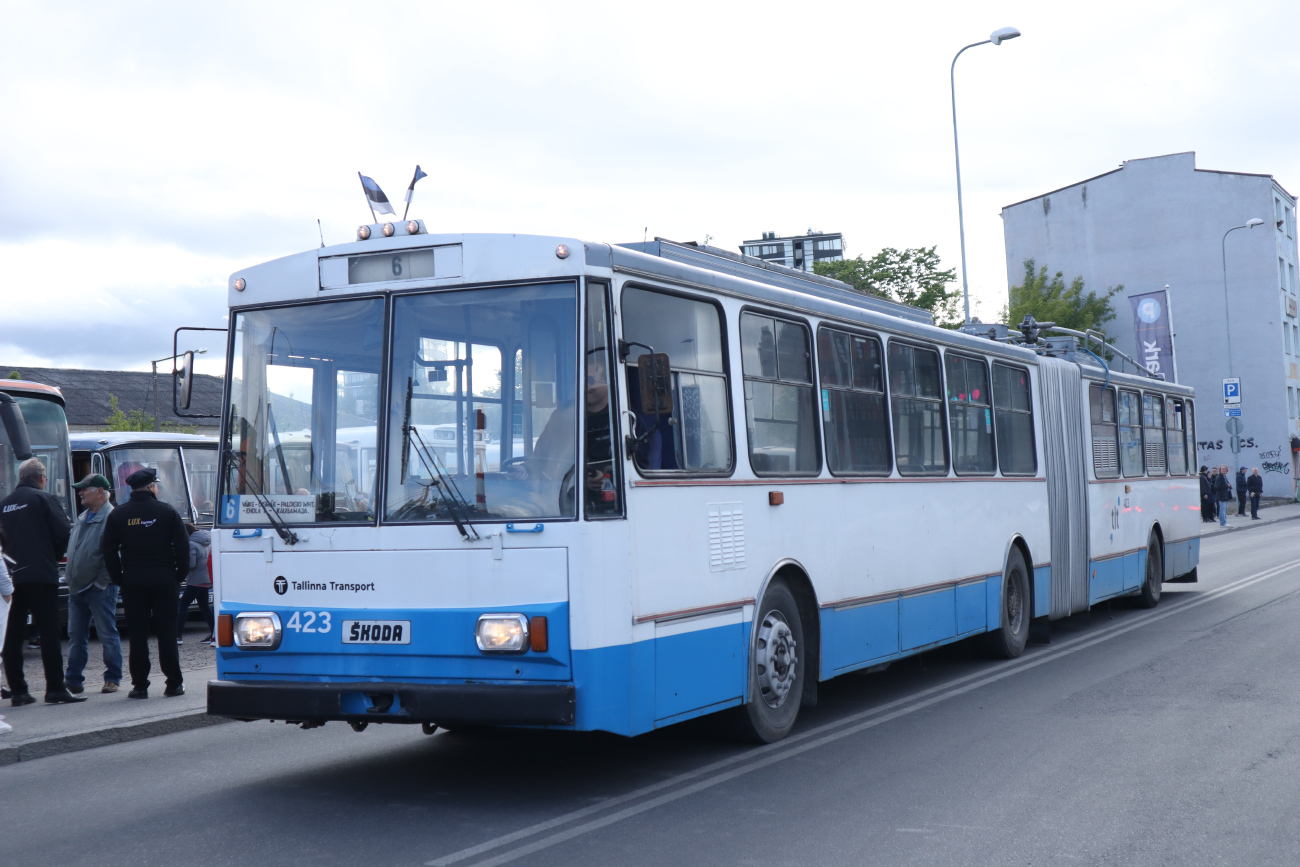 Таллин, Škoda 15Tr02/6 № [423]