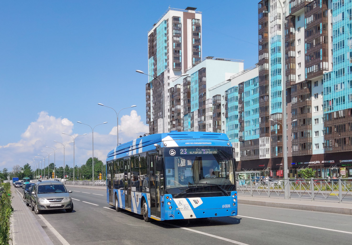 Санкт-Петербург, Тролза-5265.08 «Мегаполис» № 6028