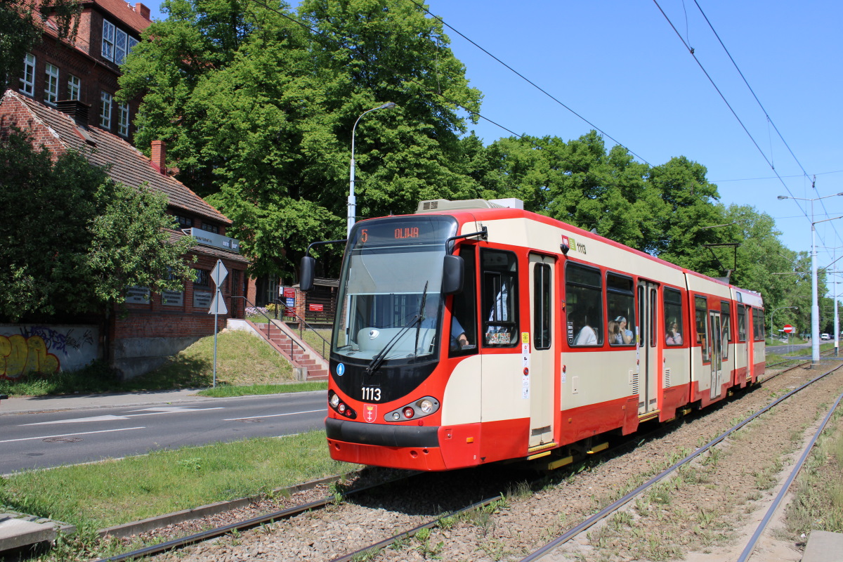 Гданьск, Duewag N8C-MF 01 № 1113