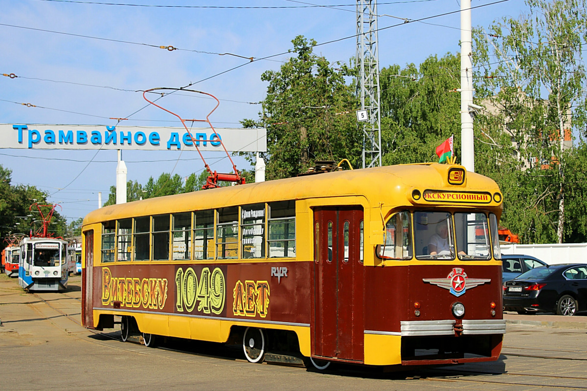 Vityebszk, RVZ-6M2 — 418; Vityebszk — Parade in honor of the 125th anniversary of the tram in Vitebsk