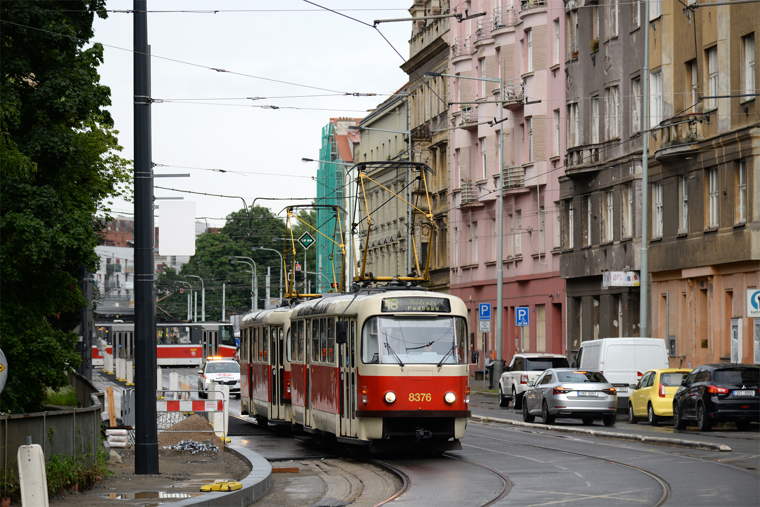 Прага, Tatra T3R.P № 8376