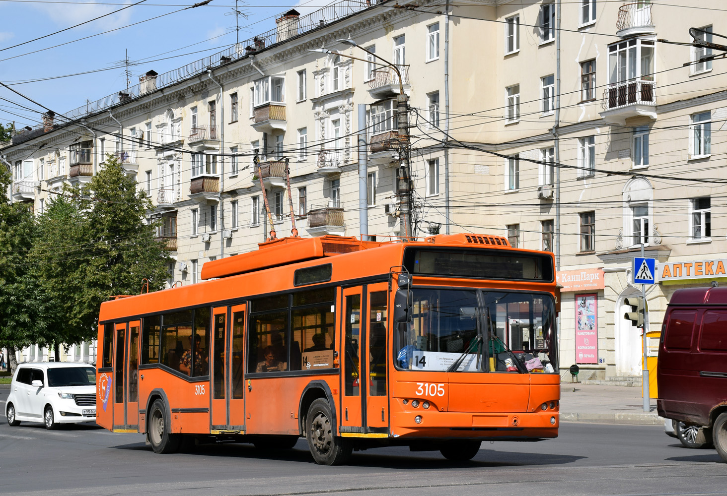 Нижний Новгород, СВАРЗ-МАЗ-6235.00 № 3105 Нижний Новгород, СВАРЗ-МАЗ-6235.00 № 3105