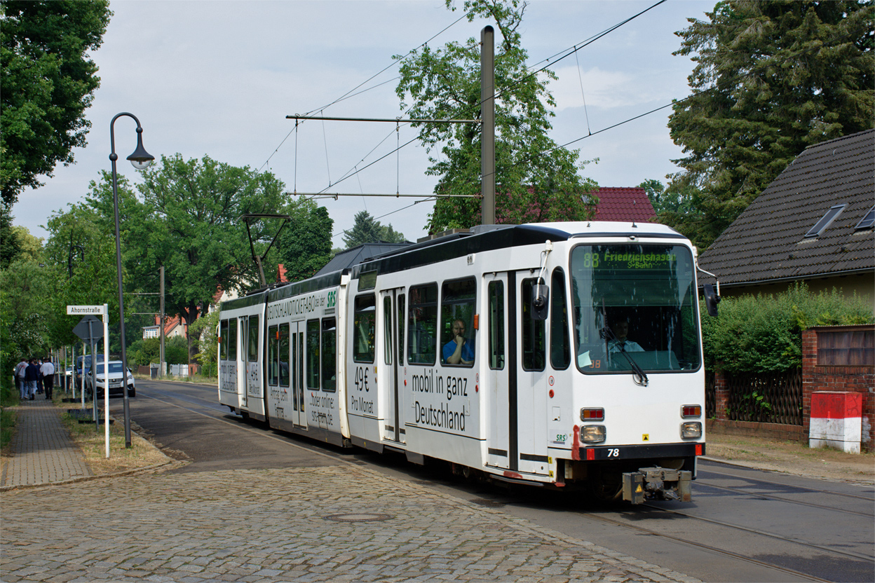 Шёнайхе – Рюдерсдорф, Duewag M6C-NF № 78