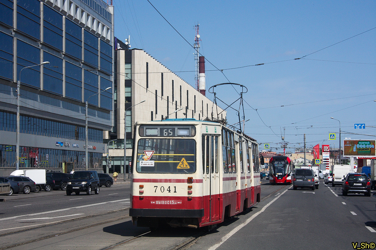 Санкт-Петербург, ЛВС-86К № 7041