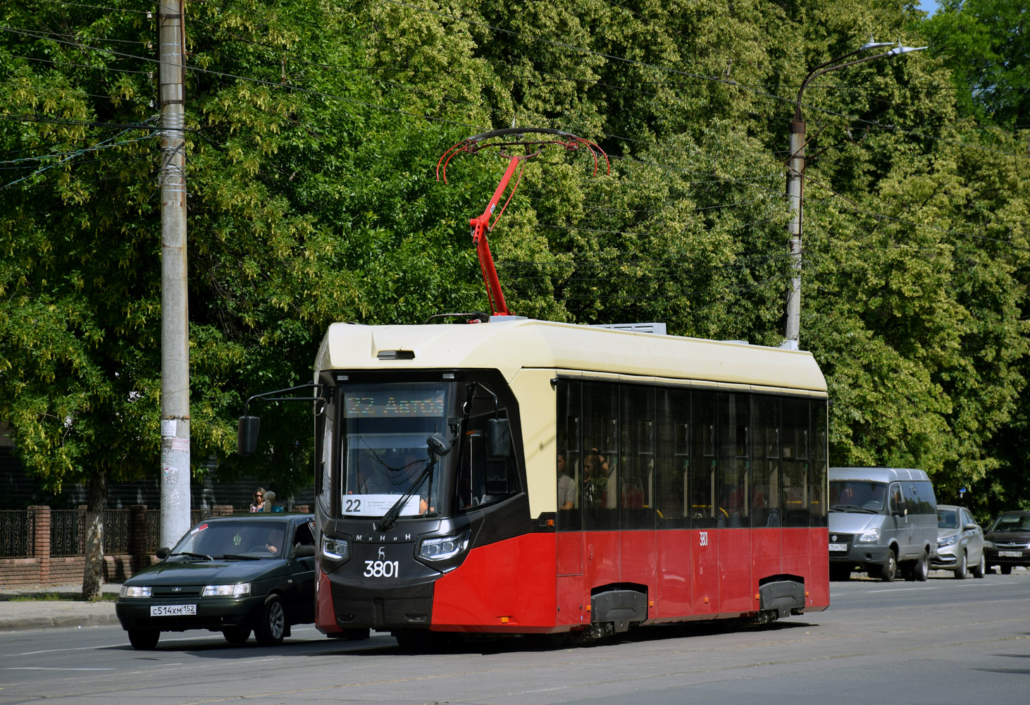 Нижний Новгород, БКМ Т811 «МиНиН» № 3801