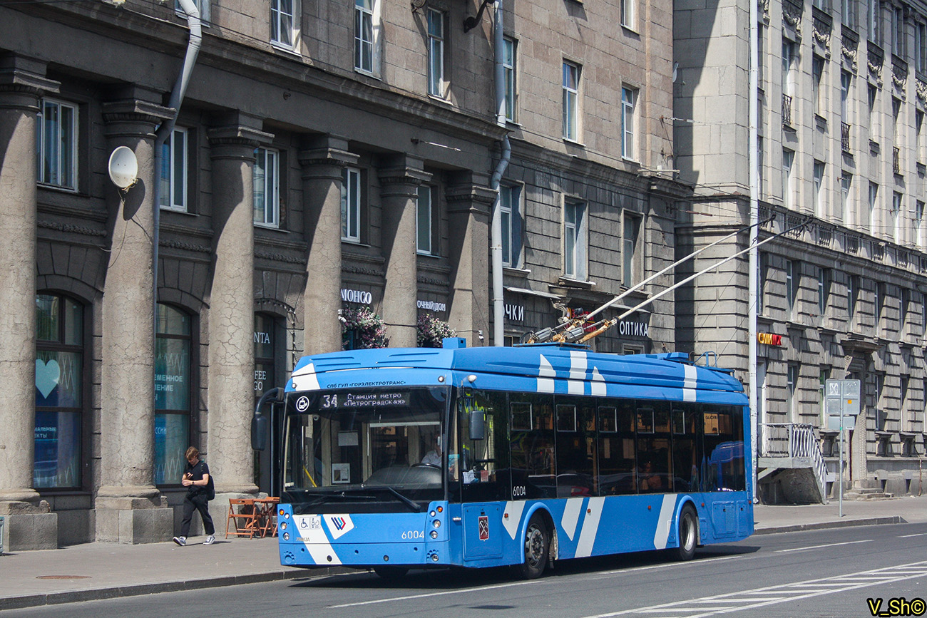 Санкт-Петербург, Тролза-5265.02 «Мегаполис» № 6004