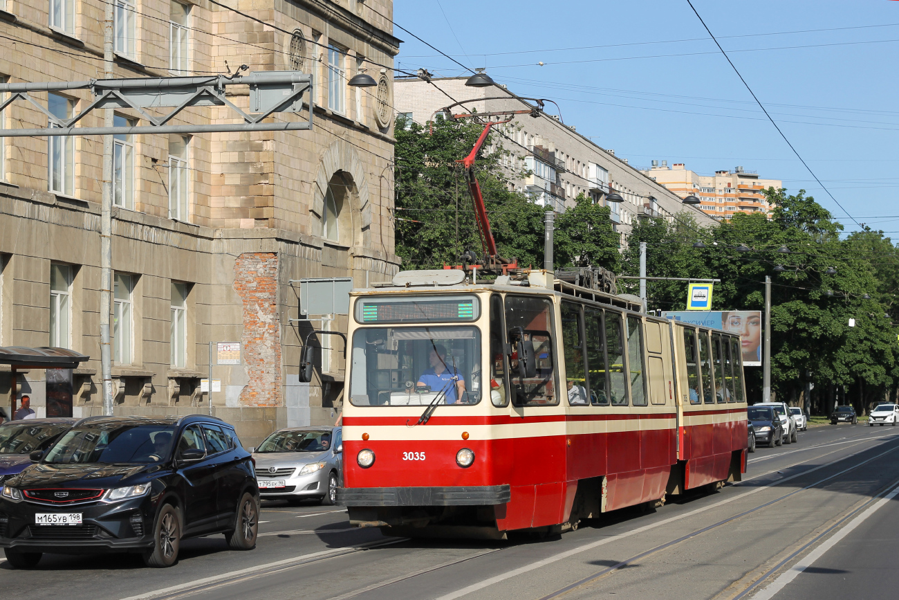Sankt Petersburg, LVS-86K Nr 3035 Sankt Petersburg, LVS-86K Nr 3035