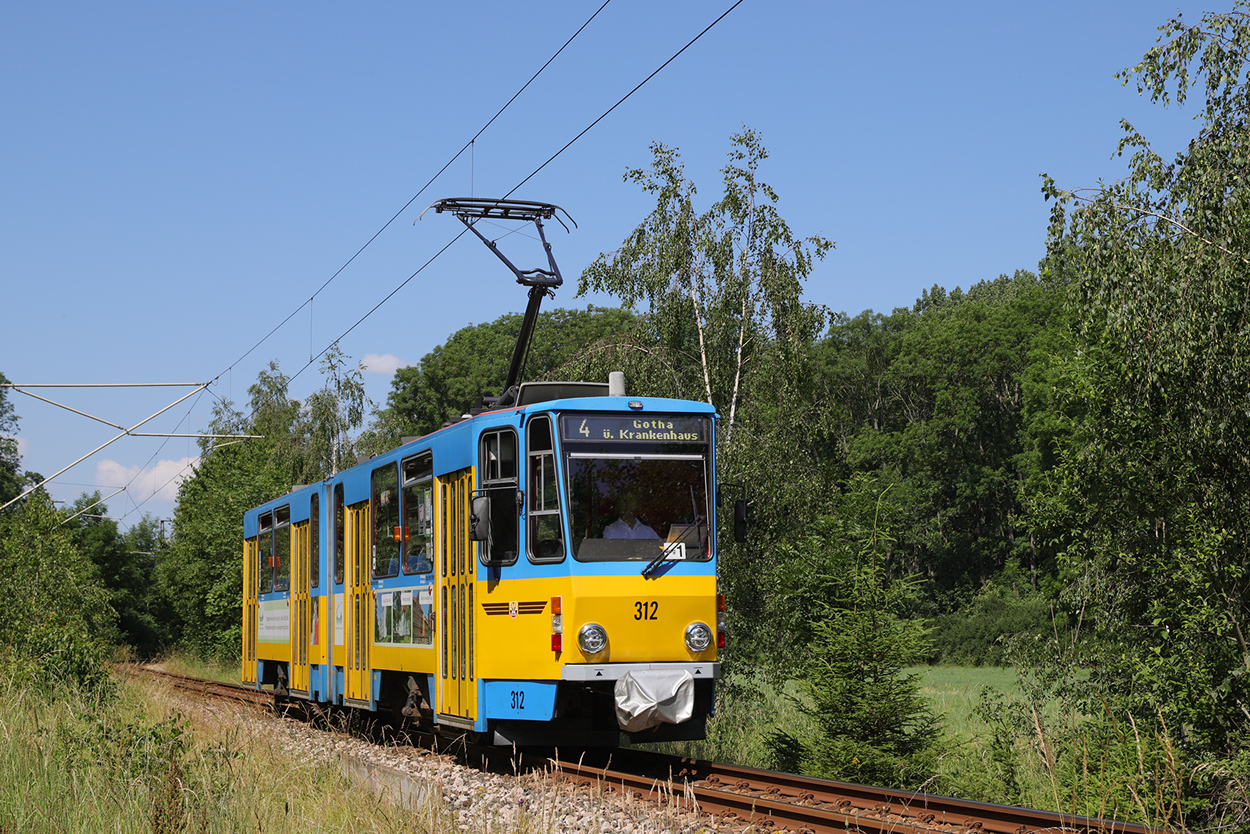 Гота, Tatra KT4DC № 312
