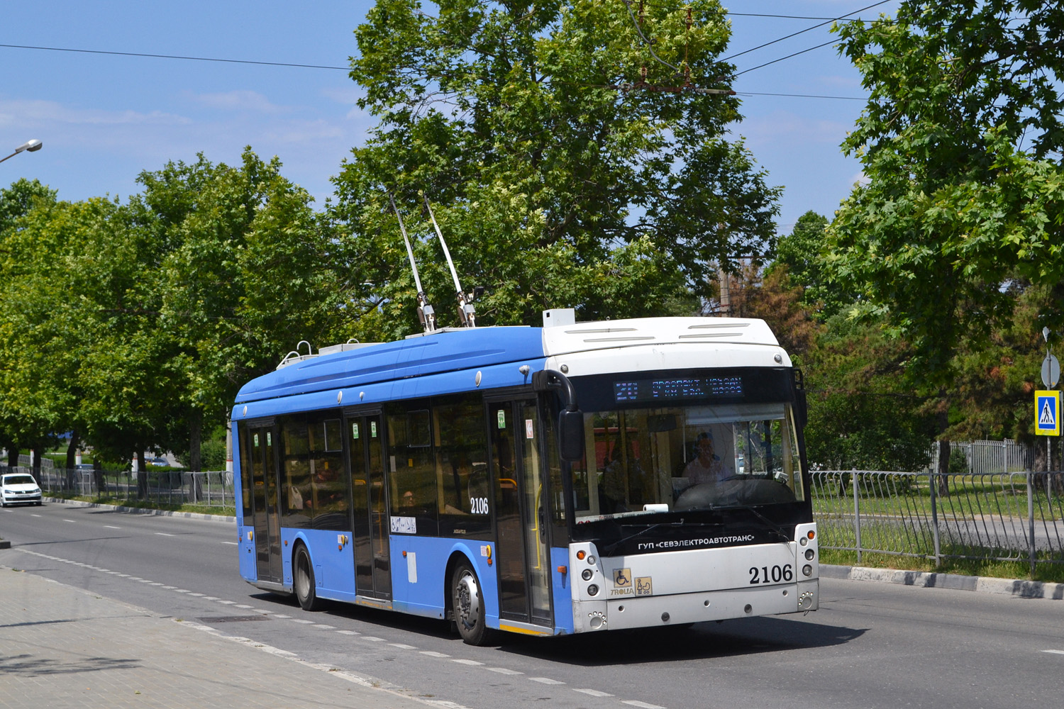 Севастополь, Тролза-5265.02 «Мегаполис» № 2106