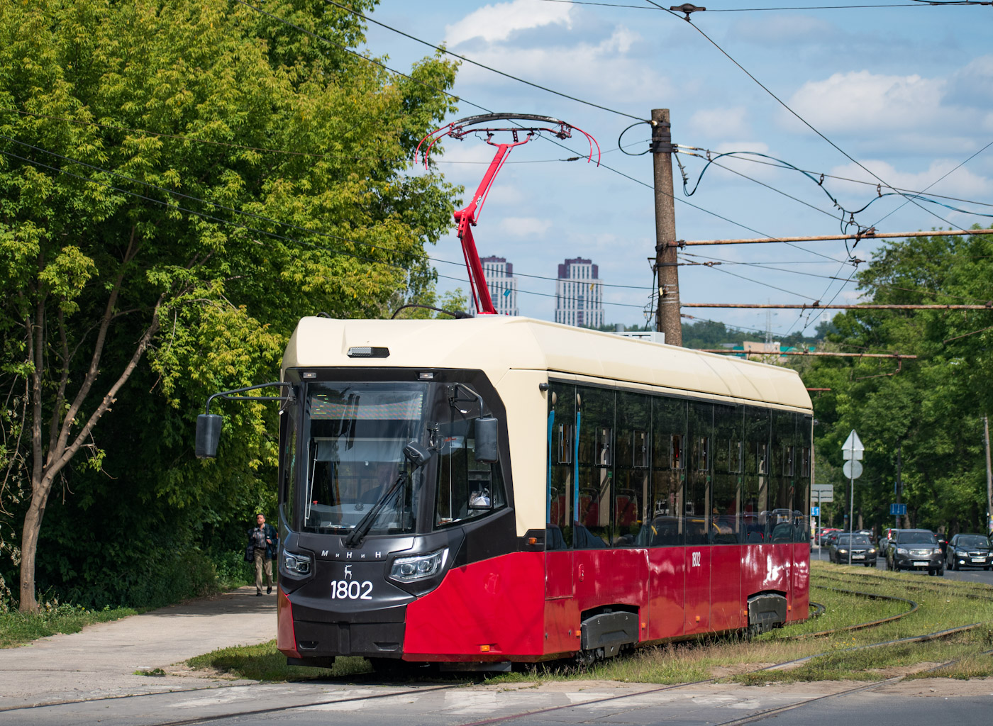 Нижний Новгород, БКМ Т811 «МиНиН» № 1802