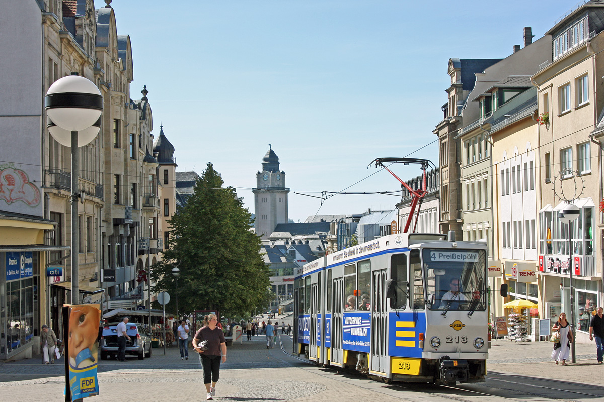 Plauen, Tatra KT4DMC č. 213
