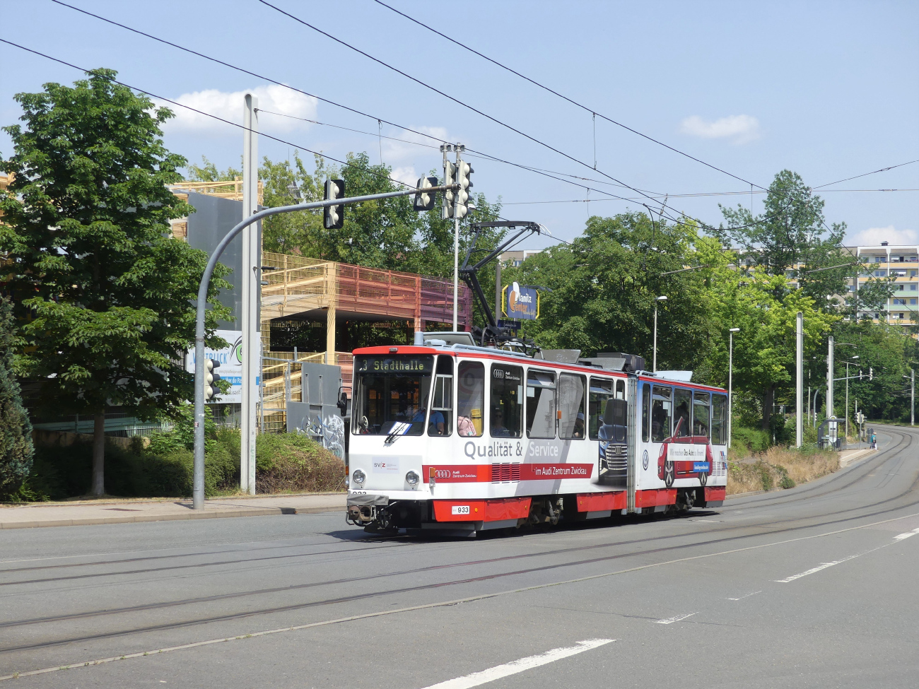 Цвиккау, Tatra KT4DMC № 933 Цвиккау, Tatra KT4DMC № 933