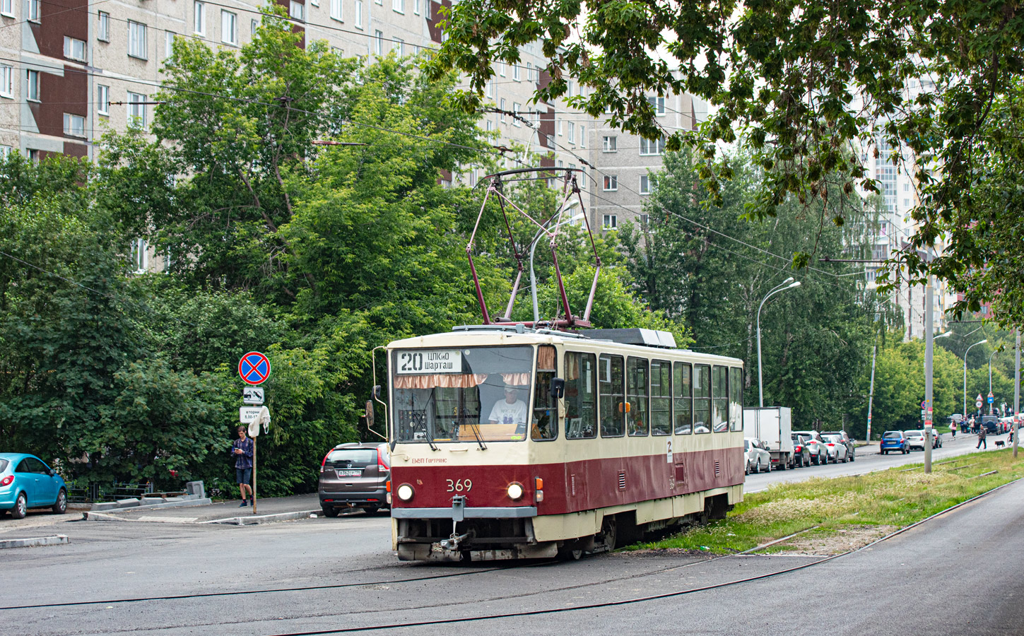 Екатеринбург, Tatra T6B5SU № 369