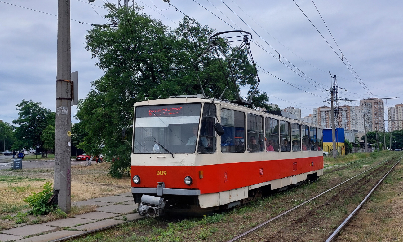 Киев, Tatra T6B5SU № 009